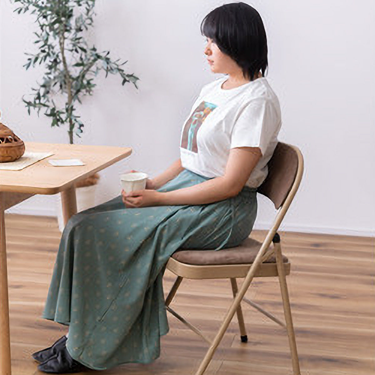 折りたたみチェア 4脚セット アソート可