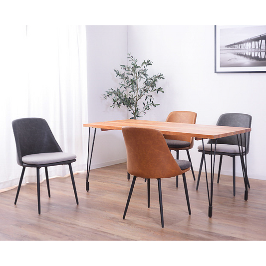 ダイニングチェア 2脚セット アファブル