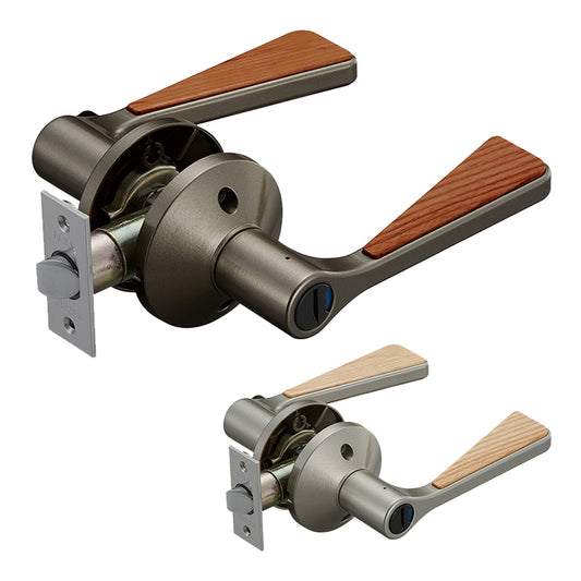 ECLE 兼用取替バリアフリーレバー錠(トイレ錠)ハイブリッドレバータイプ