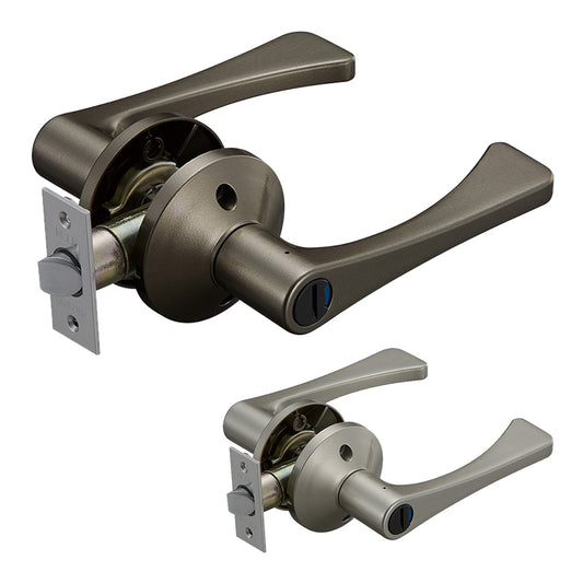 ECLE 兼用取替バリアフリーレバー錠(トイレ錠)アルミレバータイプ